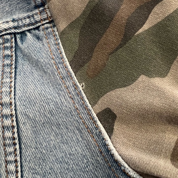 H&M Camouflage Jean Jacket - Picture 8 of 9